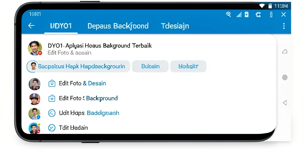 Antarmuka DYO1 yang mudah digunakan untuk penghapusan background.