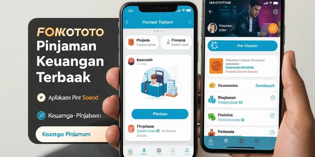 Tampilan antarmuka aplikasi FOMOTOTO untuk pengajuan pinjaman.