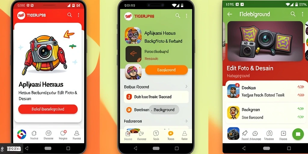Tampilan antarmuka aplikasi Hapus Background TIGERJP88 yang user-friendly.
