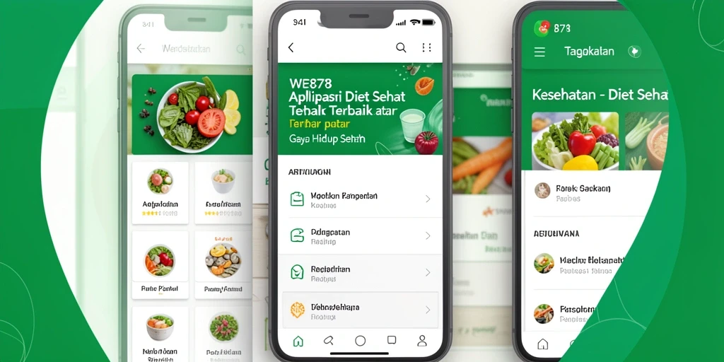 Antarmuka intuitif WE878 untuk diet sehat