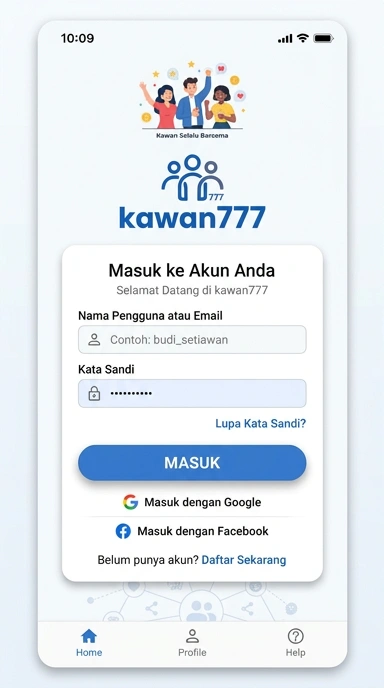 Panduan Masuk Akun kawan777 untuk Pengguna Android